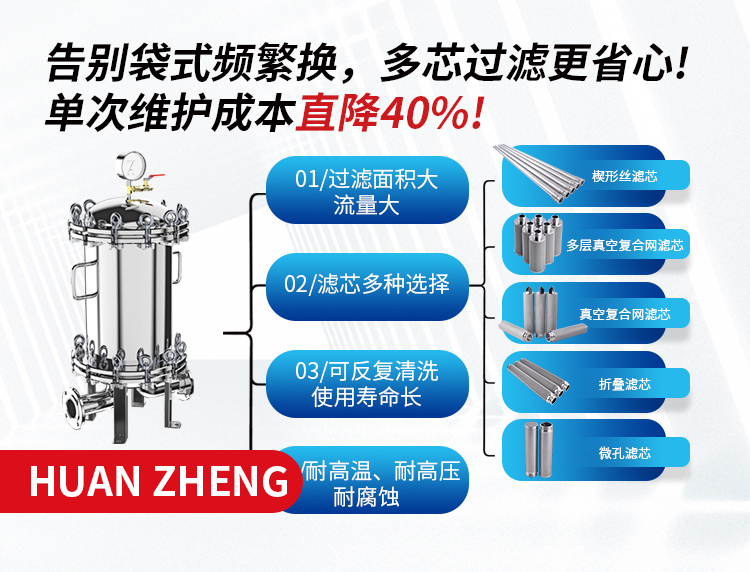 不锈钢多芯过滤器